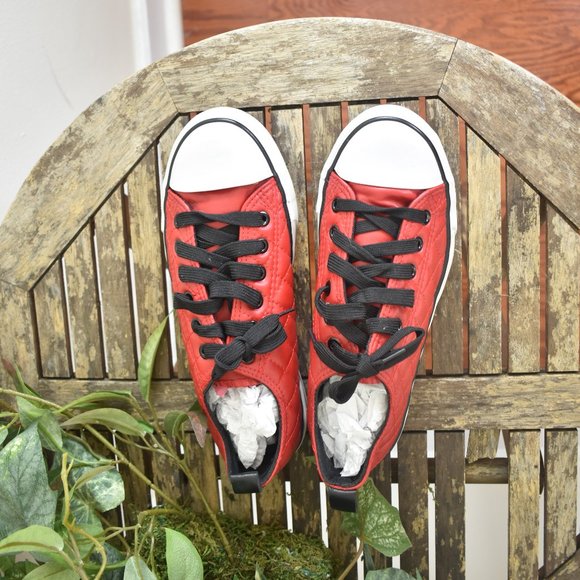 Epic Step Leather Quilt Low Top Sneakers - Picture 2 of 10